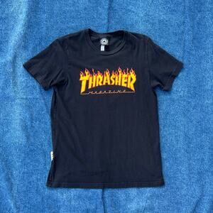 y2k Thrasher Magazine graphic tee